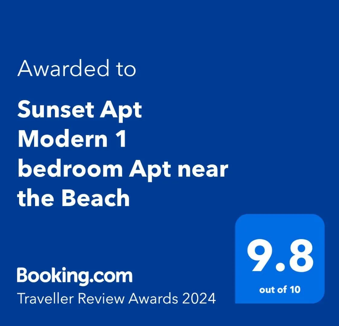 Lejlighed Sunset Apt Modern 1 Bedroom Apt Near The Beach Birżebbuġa